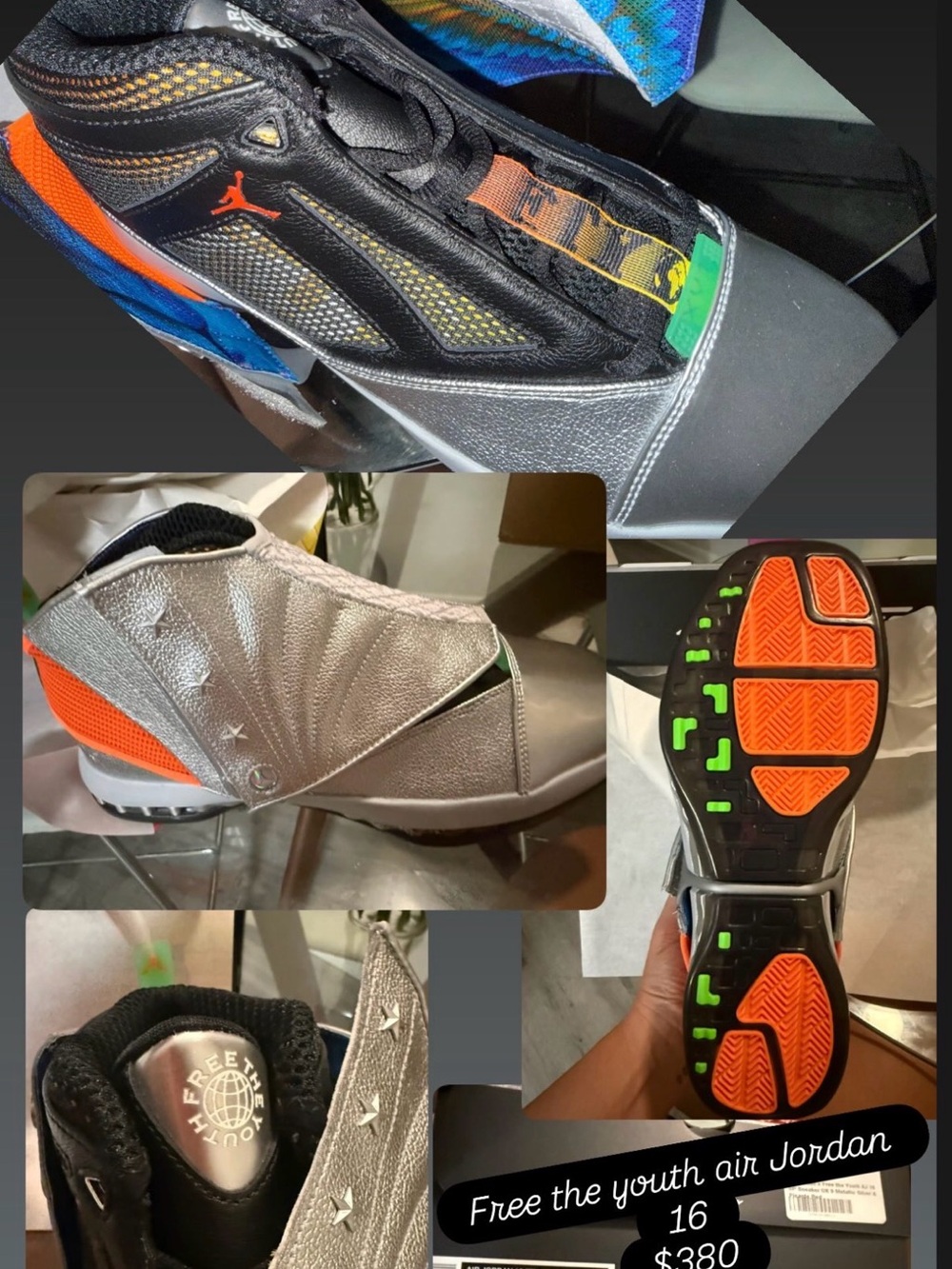Free The Youth Jordan 16